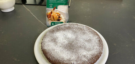 cake de riz au chocolat avec Arroz Cigala