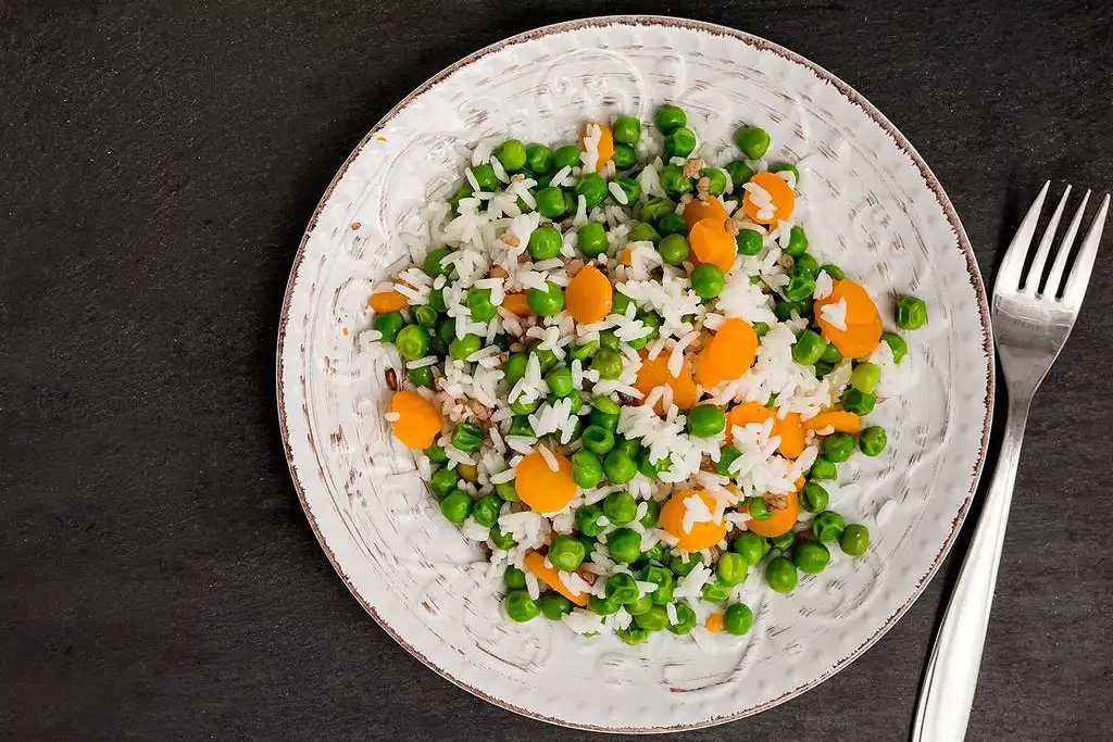 Salade de riz aux légumes