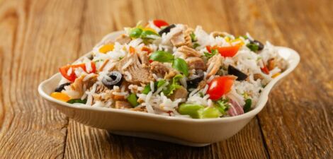 Calories salade de riz