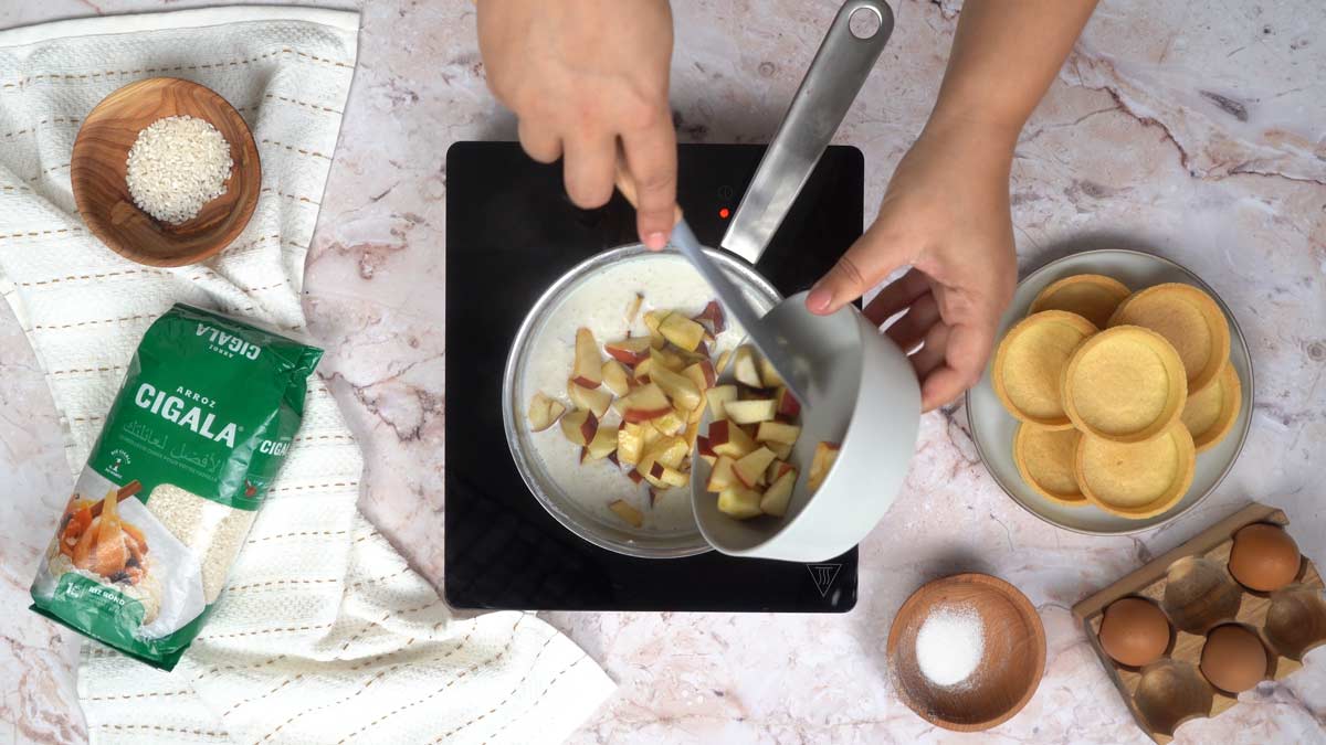 gateau de riz aux pommes: Cuisson du riz