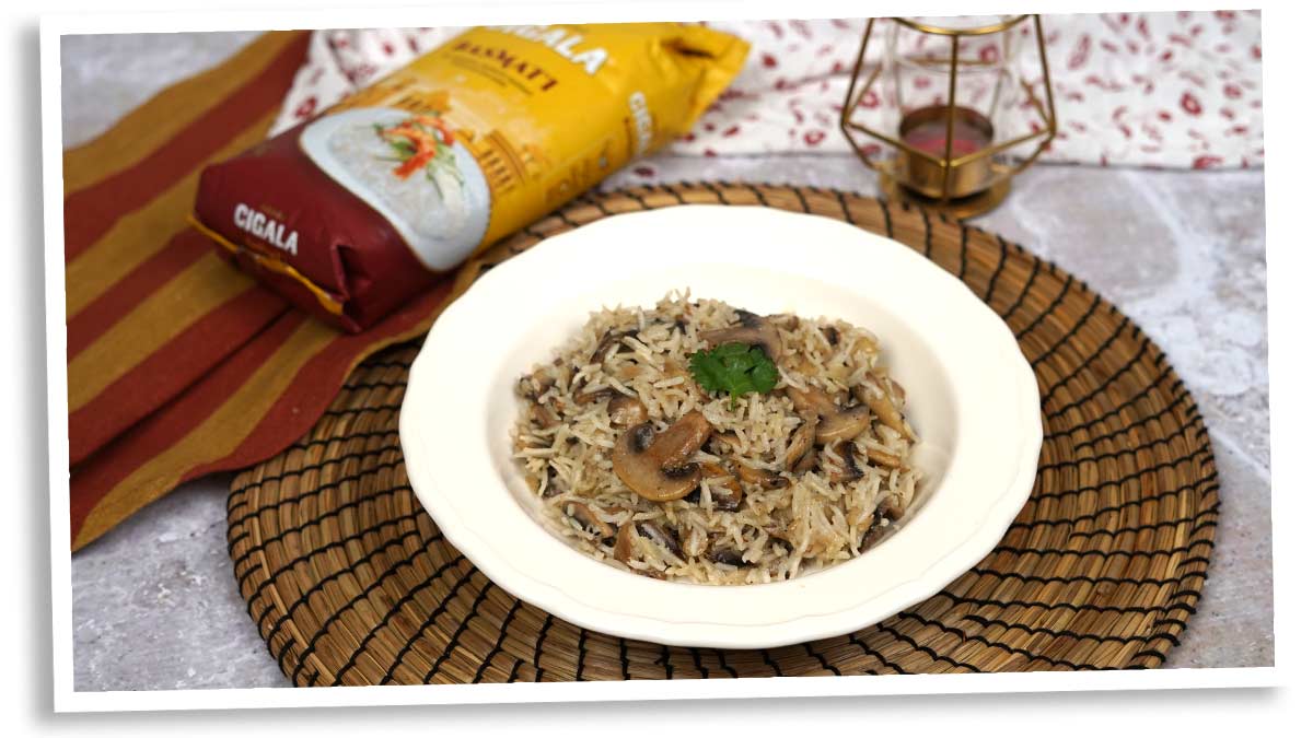 riz champignon creme: Présentation du Plat