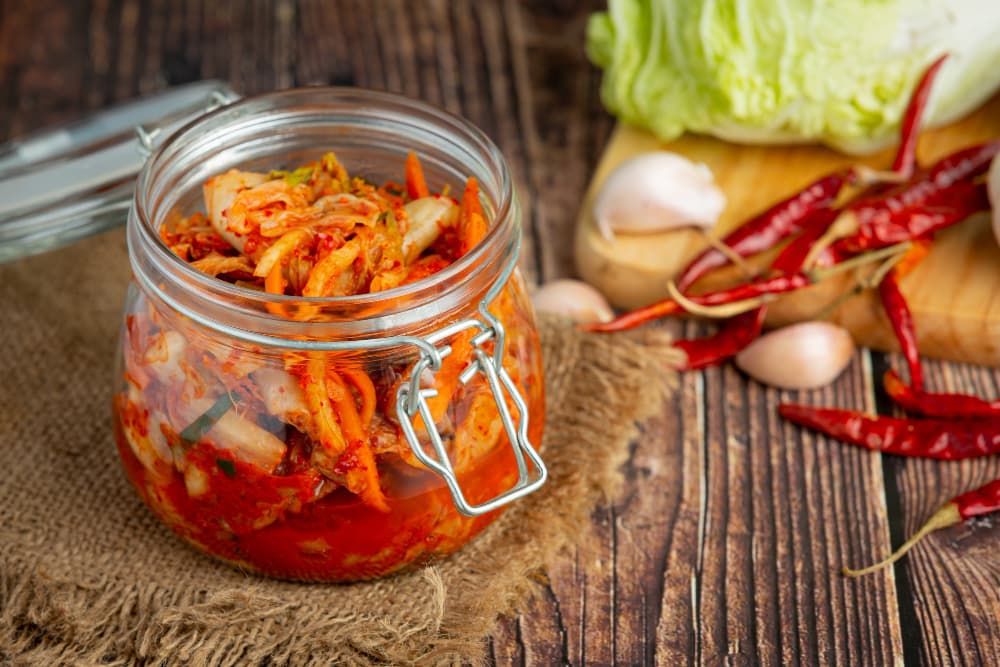 Le kimchi est un plat traditionnel