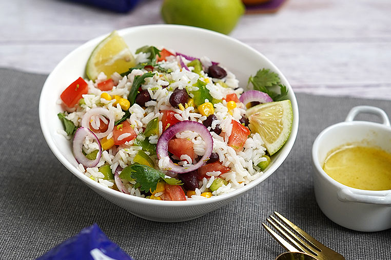 Foto de Salade mexicaine au riz