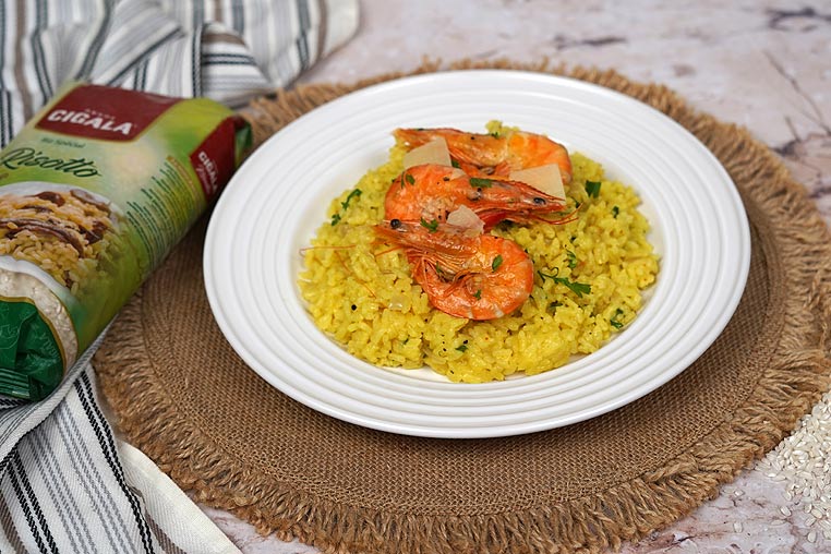 Foto de Risotto crevettes