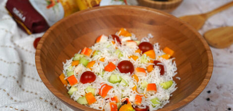 Salade riz surimi