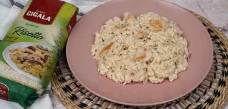 imagen receta Recette de risotto poulet