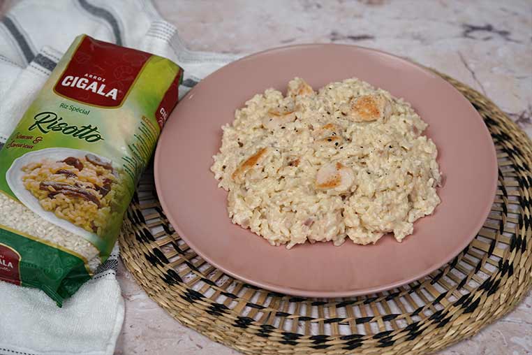 Foto de Recette de risotto poulet